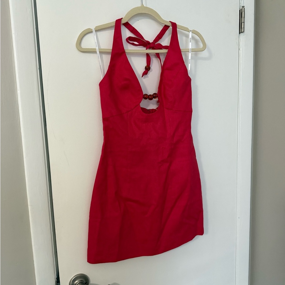 Kookai Vibrant Red Dress